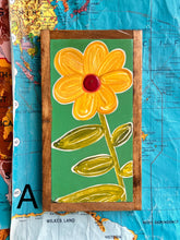 Load image into Gallery viewer, NEW 6x11 Hand-Painted Flower Sign