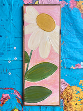 Load image into Gallery viewer, 13x39 NEW Flowers Hand-Painted Sign