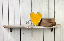 Load image into Gallery viewer, 7x7 stand or hang solid hearts wood cutout blocks