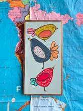 Load image into Gallery viewer, 9x16.5 NEW Spring Bird Hand-Painted Sign