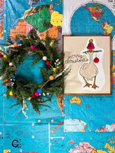 Load image into Gallery viewer, NEW silly goose 17x21 Hand-Painted Sign