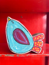Load image into Gallery viewer, 7x7 NEW stand alone birdie cutout blocks LARGE