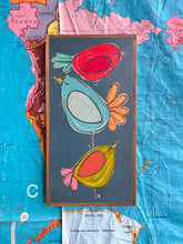 Load image into Gallery viewer, 9x16.5 NEW Spring Bird Hand-Painted Sign