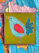 Load image into Gallery viewer, 10.5x10.5 NEW Spring Bird Hand-Painted Signs