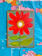 Load image into Gallery viewer, 17x23 NEW Hand-Painted flowers sign