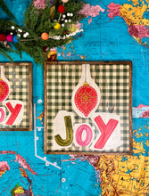 Load image into Gallery viewer, NEW “JOY” Hand-Painted Sign