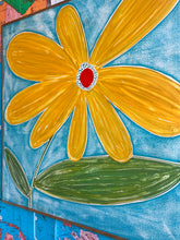 Load image into Gallery viewer, 37x37 NEW Flower Hand-Painted Sign
