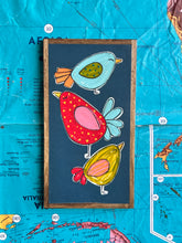 Load image into Gallery viewer, 9x17 NEW Spring Bird Hand-Painted Sign