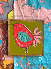 Load image into Gallery viewer, 6.5x6.5 NEW Spring Bird Hand-Painted Signs