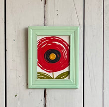 Load image into Gallery viewer, 10x12 NEW Hand-Painted FLOWER Sign in a wooden frame