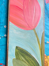 Load image into Gallery viewer, 17x49 NEW Tulip Hand-Painted Sign