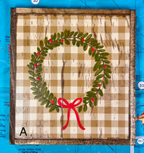 Load image into Gallery viewer, NEW 13x14 wreath Hand-Painted Sign