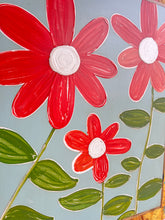 Load image into Gallery viewer, 31x37 NEW Flower Hand-Painted Sign