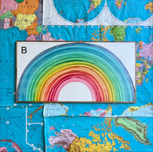 Load image into Gallery viewer, 19x37 NEW! Handpainted rainbow