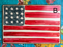 Load image into Gallery viewer, NEW! 25x37 Hand-Painted American Flag Sign