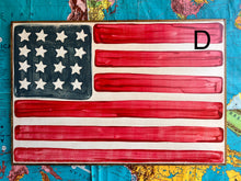 Load image into Gallery viewer, NEW! 25x37 Hand-Painted American Flag Sign