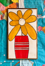 Load image into Gallery viewer, 17x29 NEW flowers Hand-Painted Sign
