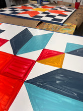 Load image into Gallery viewer, IN-PERSON 37x37 hand painted barn quilt class on Saturday, June 20th 9:30 am.