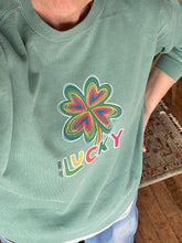 Load image into Gallery viewer, NEW! PRE-ORDER St. Patricks LUCKY sweatshirt and t-shirt