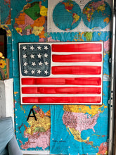Load image into Gallery viewer, 49x37 NEW! American Flag Hand-Painted Sign