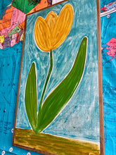 Load image into Gallery viewer, 17x29 NEW flowers Hand-Painted Sign