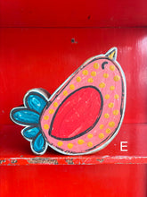 Load image into Gallery viewer, 7x7 NEW stand alone birdie cutout blocks LARGE