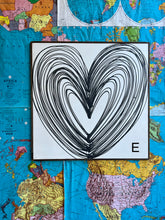 Load image into Gallery viewer, 37x37 Heart Hand-Painted Sign