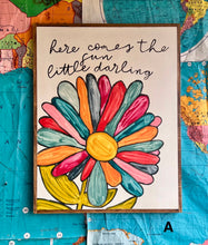 Load image into Gallery viewer, 21x27 NEW “Here Comes the Sun…” Hand-Painted Sign