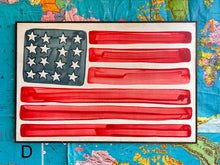 Load image into Gallery viewer, NEW! 25x37 Hand-Painted American Flag Sign