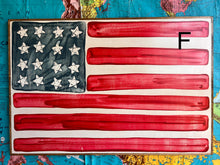 Load image into Gallery viewer, NEW! 25x37 Hand-Painted American Flag Sign