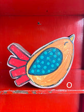 Load image into Gallery viewer, 7x7 NEW stand alone birdie cutout blocks LARGE