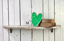 Load image into Gallery viewer, 7x7 stand or hang solid hearts wood cutout blocks