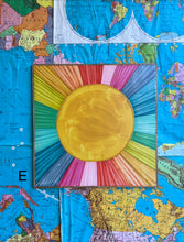 Load image into Gallery viewer, 31x31 NEW! Handpainted sunshine