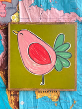 Load image into Gallery viewer, 10.5x10.5 NEW Spring Bird Hand-Painted Signs
