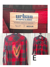 Load image into Gallery viewer, NEW- MEDIUM Fall Heart button up long sleeve