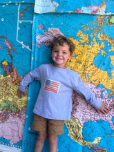 Load image into Gallery viewer, NEW! FLAG SHORT SLEEVE and LONG SLEEVE TODDLER T-shirt