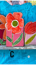 Load image into Gallery viewer, Approx. 6x11 stand alone-wood flower cutouts