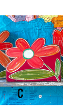 Load image into Gallery viewer, Approx. 10x12 stand alone-wood flower cutouts