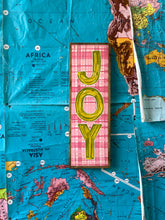 Load image into Gallery viewer, 7x21 “Joy" Hand-Painted Signs