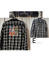 Load image into Gallery viewer, NEW- LARGE Fall Heart button up long sleeve
