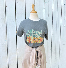 Load image into Gallery viewer, NEW! “I just need a little snack”SHORT SLEEVE TODDLER  T-shirt
