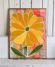 Load image into Gallery viewer, 25x33 NEW flower Hand-Painted Sign
