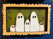 Load image into Gallery viewer, NEW! Framed Ghost family magnet
