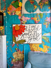 Load image into Gallery viewer, RESTOCKED!  25x37 “goodness of God” Hand-Painted Sign
