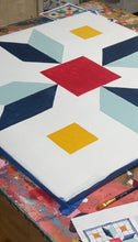 Load image into Gallery viewer, IN-PERSON 37x37 hand painted barn quilt class on Saturday, June 20th 9:30 am.

