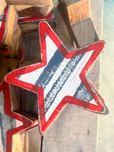 Load image into Gallery viewer, NEW!  6x6 stand alone - SMALL STAR cutout blocks
