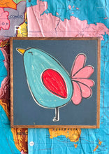 Load image into Gallery viewer, 10.5x10.5 NEW Spring Bird Hand-Painted Signs
