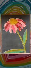 Load image into Gallery viewer, 37x49 NEW Cone Flower Hand-Painted Sign LOCAL PICKUP ONLY
