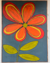 Load image into Gallery viewer, 37x49 NEW Flower Hand-Painted Sign LOCAL PICKUP ONLY
