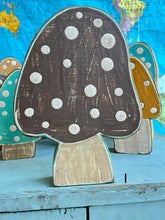 Load image into Gallery viewer, -NEW!- stand alone- wood mushroom cutouts
